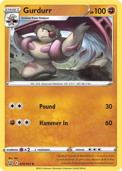Gurdurr #74 Battle Styles