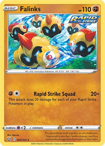 Falinks #83 Battle Styles