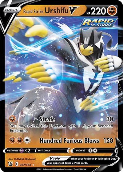 Rapid Strike Urshifu V #87 Battle Styles