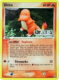 Ditto #61 Nintendo Promos
