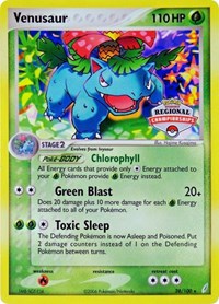 Venusaur #28 League & Championship Cards