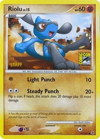 Riolu (SDCC 2009) [Staff] #91 Miscellaneous Cards & Products