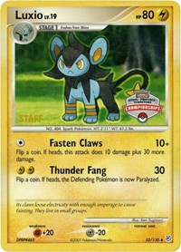 Luxio (State Championships) [Staff] #52 League & Championship Cards