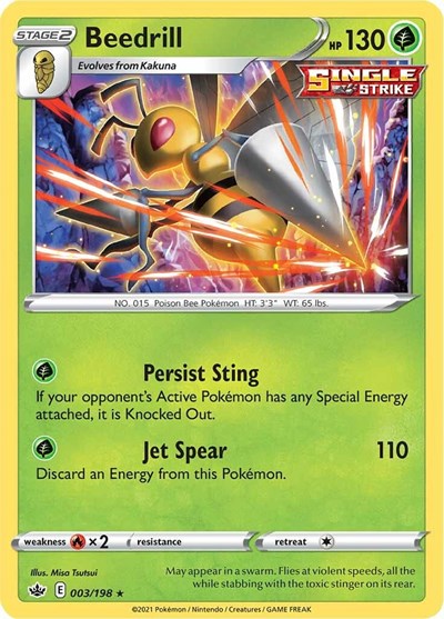Beedrill #3 Chilling Reign