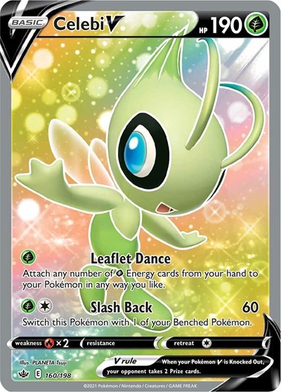 Celebi V #160 Chilling Reign