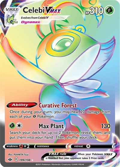 Celebi VMAX #199 Chilling Reign