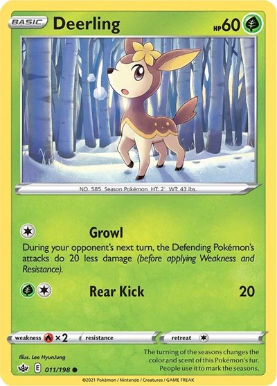 Deerling #11 Chilling Reign