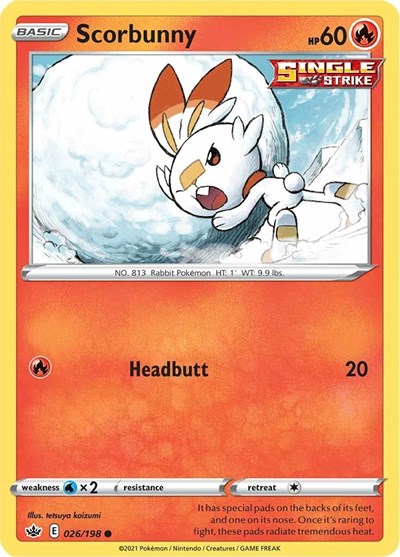 Scorbunny #26 Chilling Reign