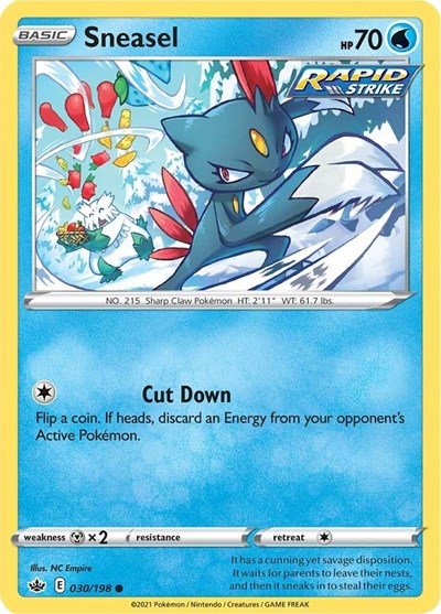 Sneasel #30 Chilling Reign