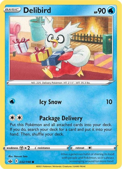 Delibird #32 Chilling Reign