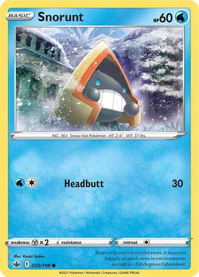 Snorunt #35 Chilling Reign
