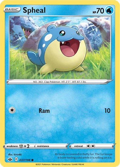 Spheal #37 Chilling Reign