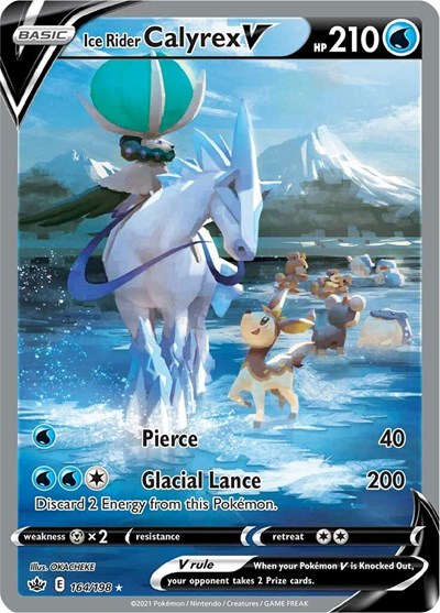 Ice Rider Calyrex V #164 Chilling Reign