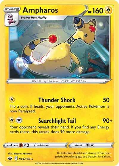 Ampharos #49 Chilling Reign