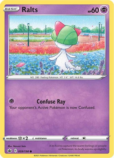 Ralts #59 Chilling Reign