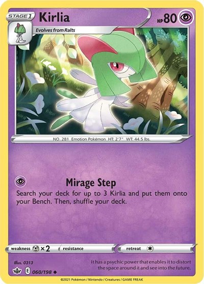 Kirlia #60 Chilling Reign