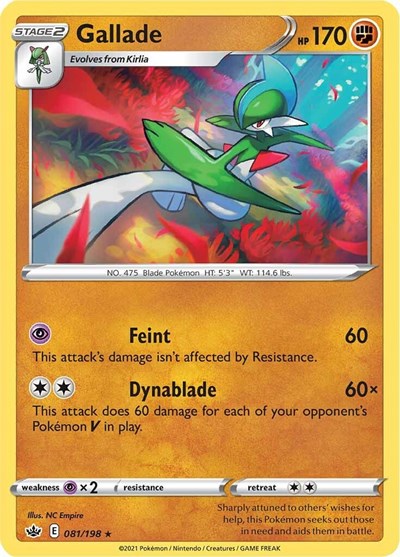 Gallade #81 Chilling Reign