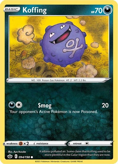 Koffing #94 Chilling Reign