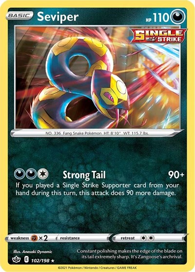 Seviper #102 Chilling Reign
