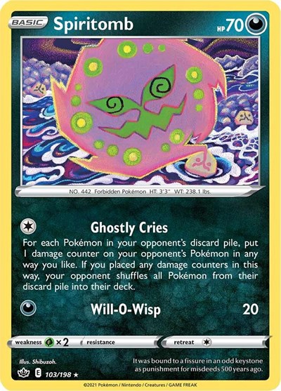 Spiritomb #103 Chilling Reign