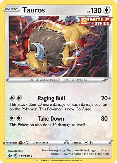 Tauros #115 Chilling Reign