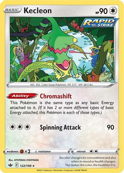 Kecleon #122 Chilling Reign
