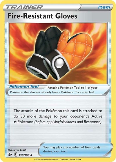 Fire-Resistant Gloves #138 Chilling Reign