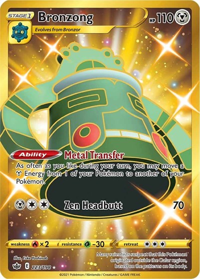 Bronzong #223 Chilling Reign