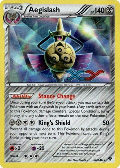 Aegislash XY Promos #86