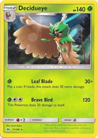 Decidueye #11 Miscellaneous Cards & Products