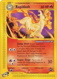 Rapidash [Pokemon Center NY] #51 WoTC Promo