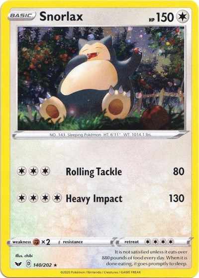 Snorlax #140 Blister Exclusives