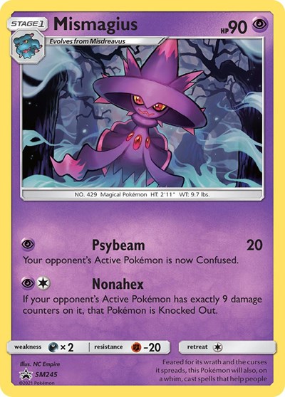 Mismagius SM Promos #SM245