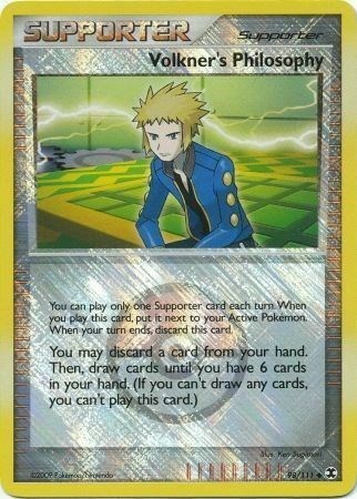 Volkner's Philosophy #98 League & Championship Cards
