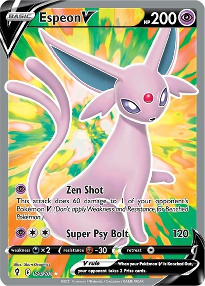 Espeon V #179 Evolving Skies