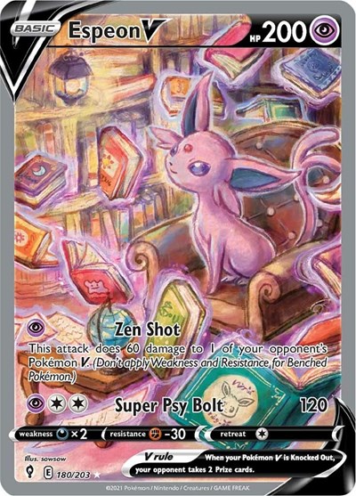 Espeon V #180 Evolving Skies