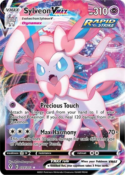 Sylveon VMAX #75 Evolving Skies