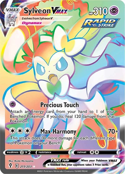 Sylveon VMAX #211 Evolving Skies