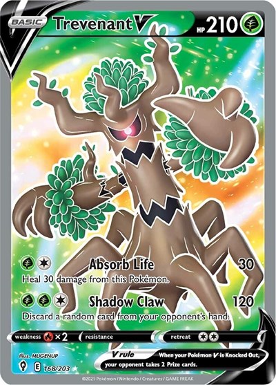 Trevenant V #168 Evolving Skies
