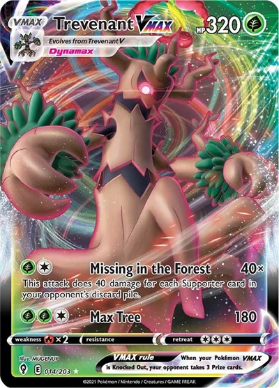 Trevenant VMAX #14 Evolving Skies