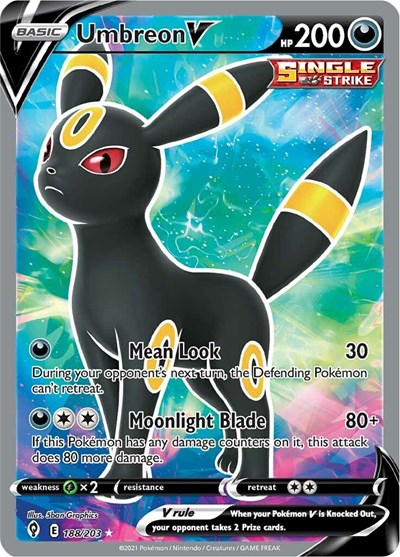 Umbreon V #188 Evolving Skies