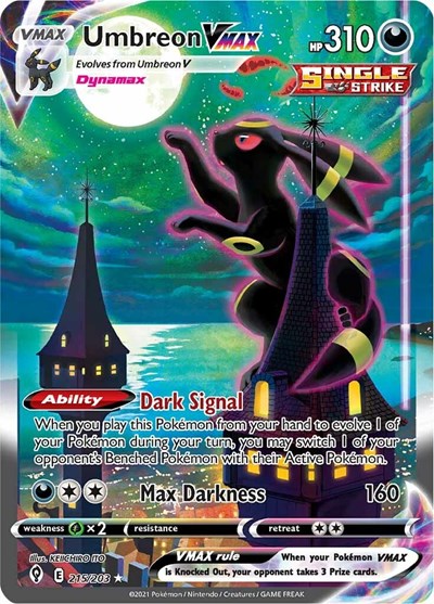 Umbreon VMAX #215 Evolving Skies