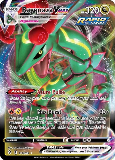 Rayquaza VMAX #111 Evolving Skies