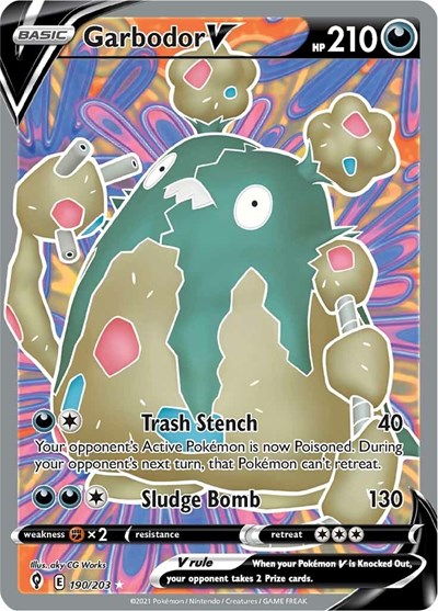 Garbodor V #190 Evolving Skies