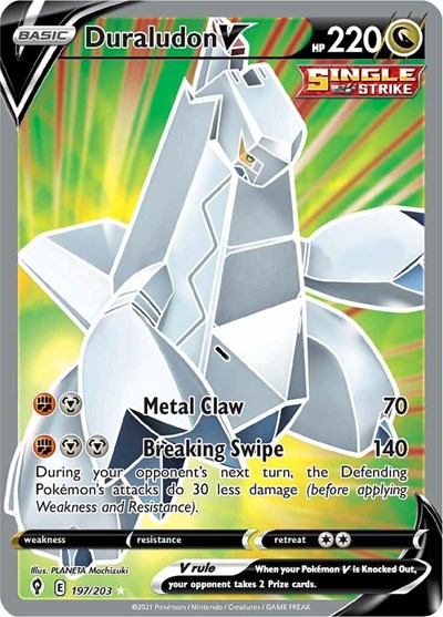 Duraludon V #197 Evolving Skies