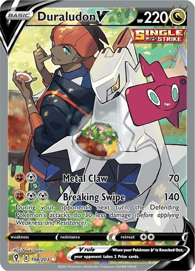 Duraludon V #198 Evolving Skies