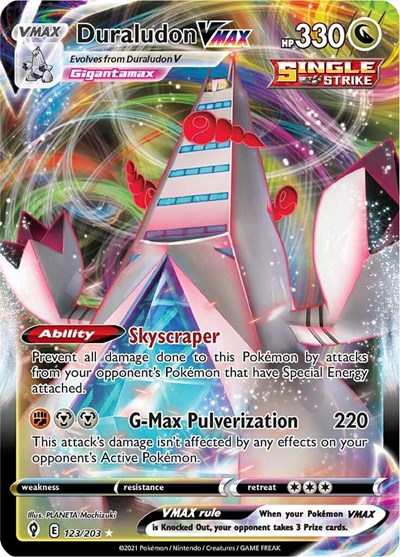 Duraludon VMAX #123 Evolving Skies