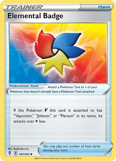Elemental Badge #147 Evolving Skies