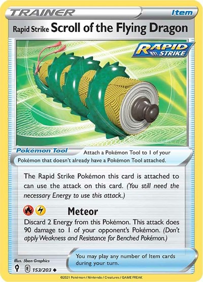 Rapid Strike Scroll of the Flying Dragon #153 Evolving Skies