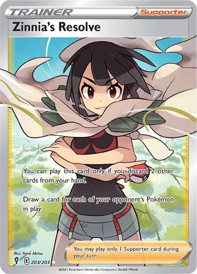 Zinnia's Resolve #203 Evolving Skies